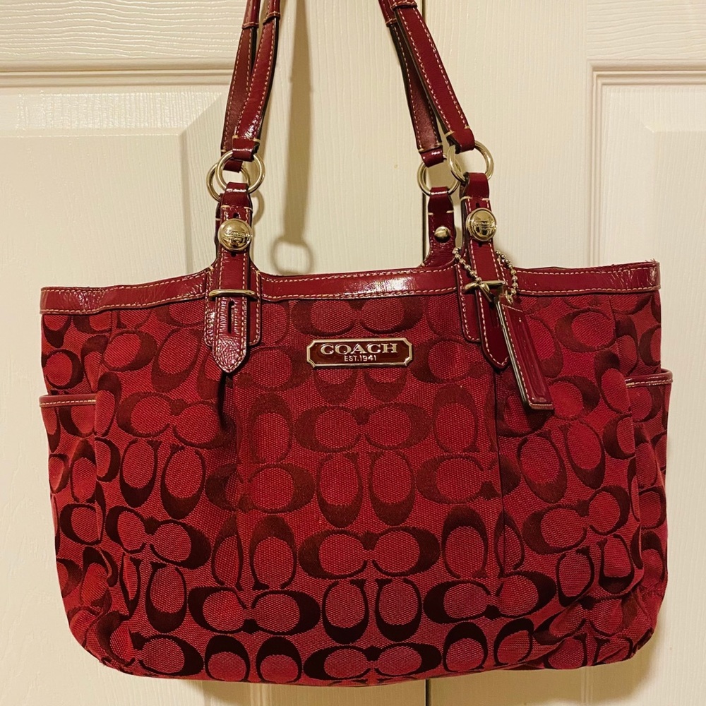Coach Purse/Handbag Signature Collection - Picture 2 of 5